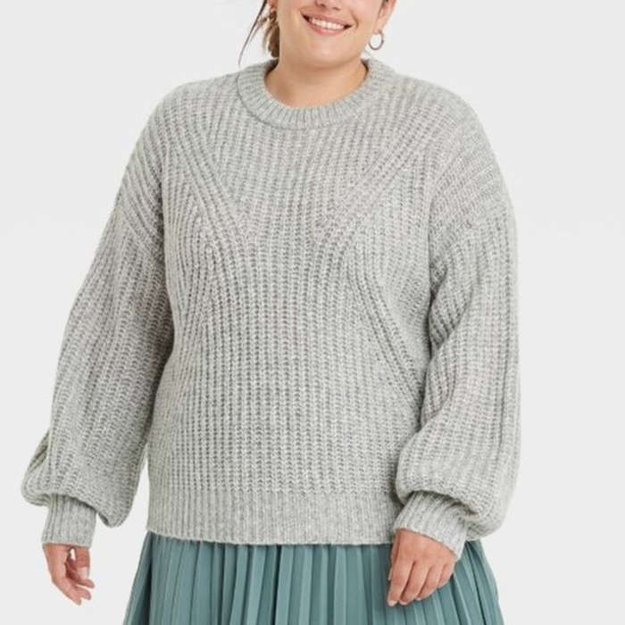 flattering sweaters for plus size