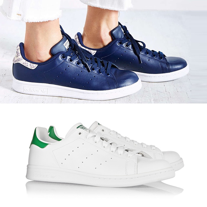 adidas stan smith leather sneakers