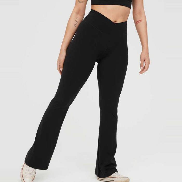 The 10 Best Flared Leggings And Yoga Pants | Rank & Style