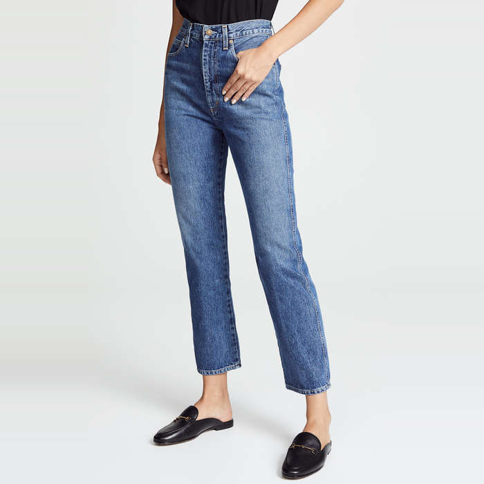 best straight leg jeans for women