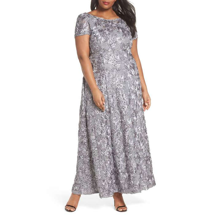 womens plus evening wear
