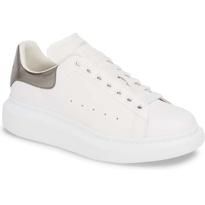 white expensive sneakers