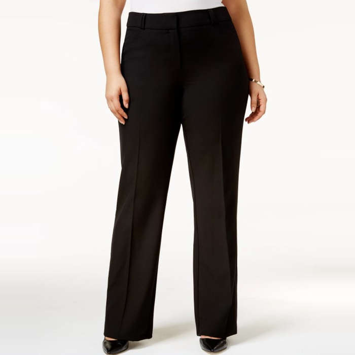best plus size work pants