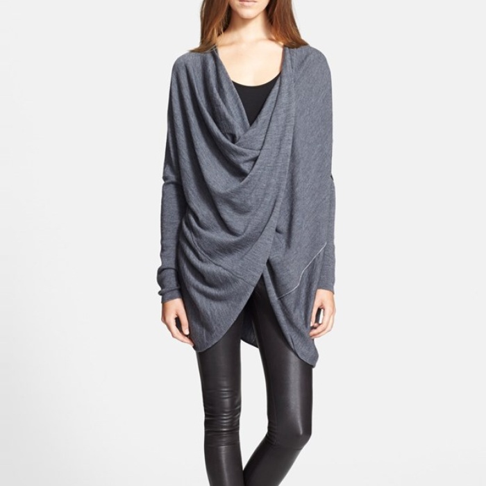 cardi wrap sweater