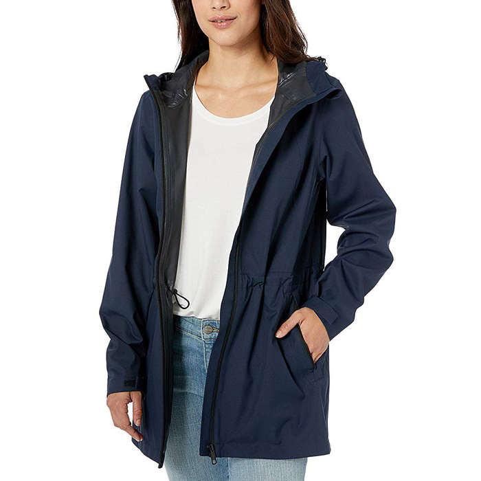ladies rain slicker with hood