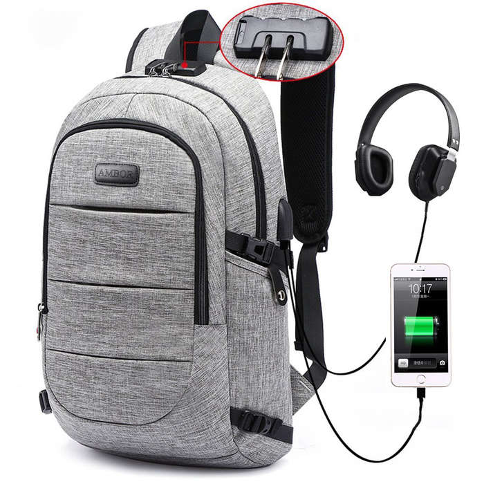 nike backpack with charger