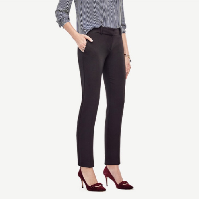 best womens black work pants