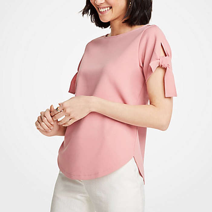 short sleeve work tops