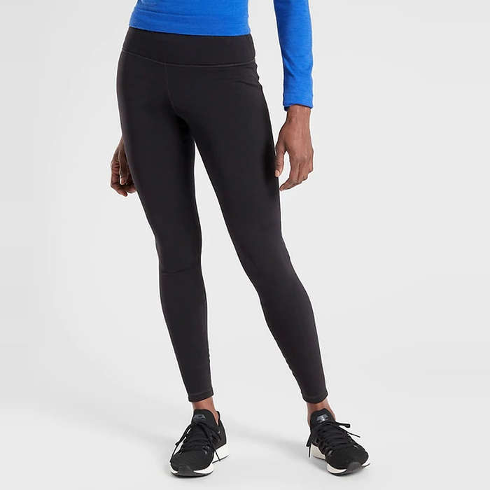 athleta winter running tights