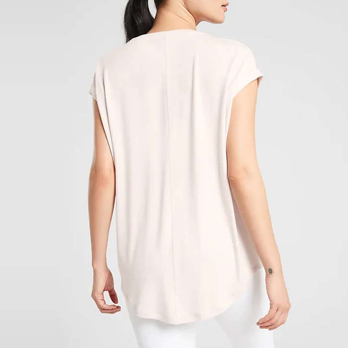 athletic tunic tee