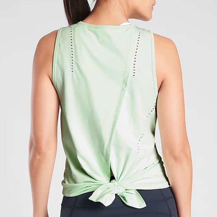 tie back workout top