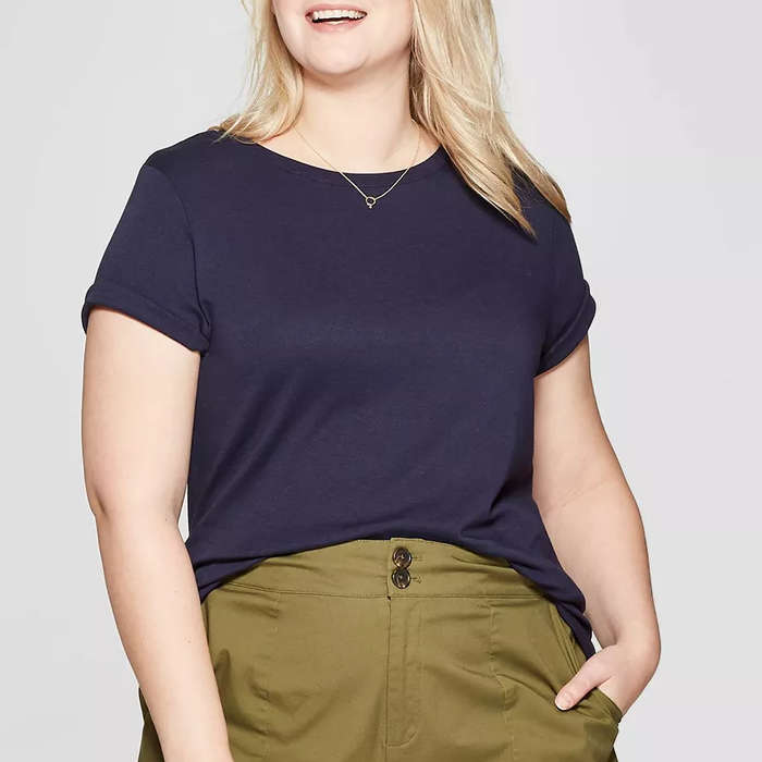 plus size short sleeve tops