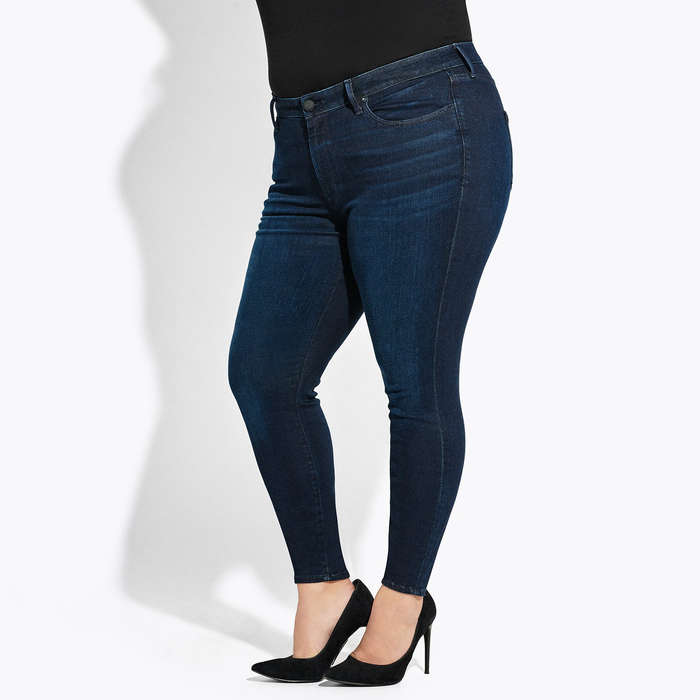 best plus size black jeans