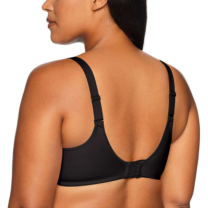 back smoothing sports bra