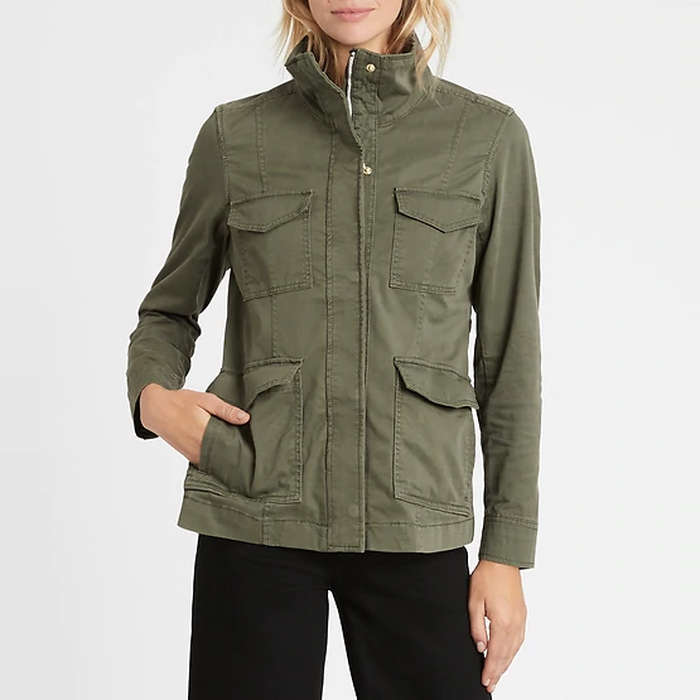 army cargo jacket womens
