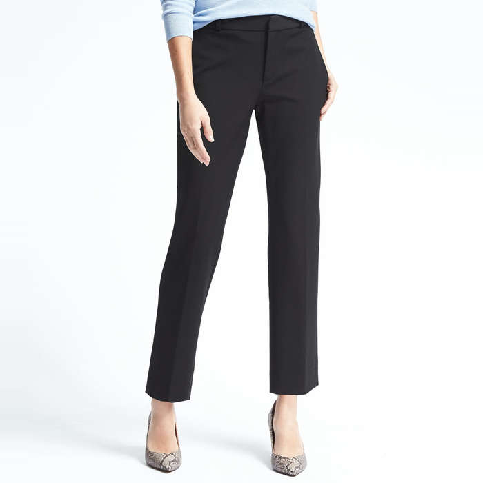 best womens black work pants