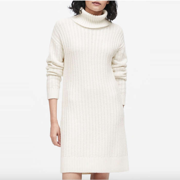 cashmere sweater dress banana republic