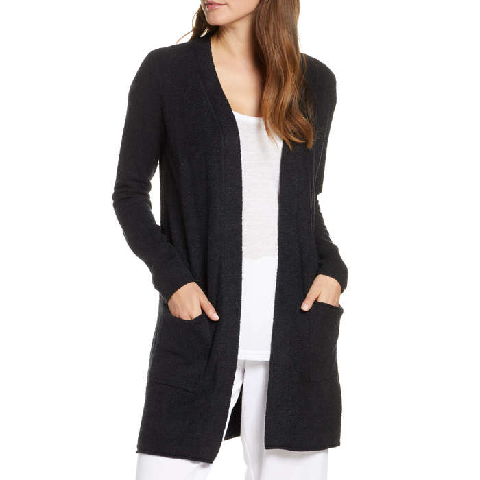 plush sleep cardigan