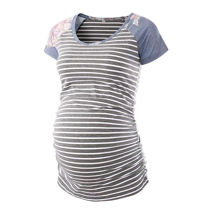 non ruched maternity shirts