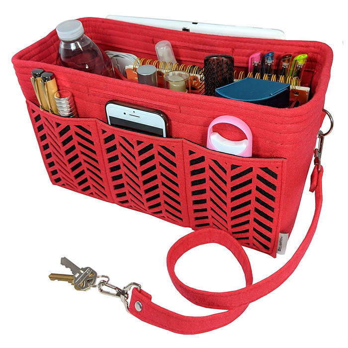 10 Best Handbag Organizers Rank Style Belianto Felt Purse Organizer