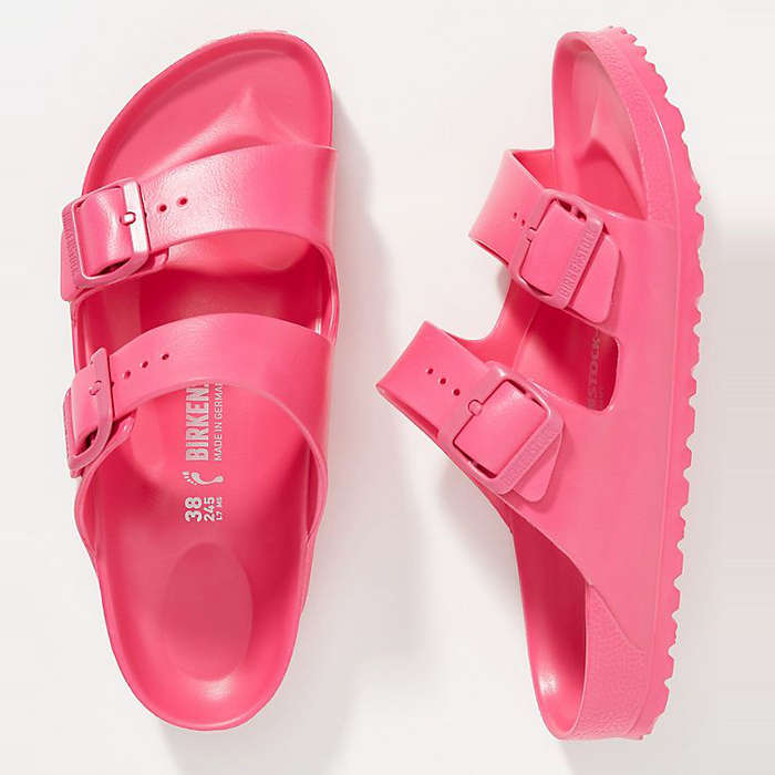 girls plastic birkenstocks