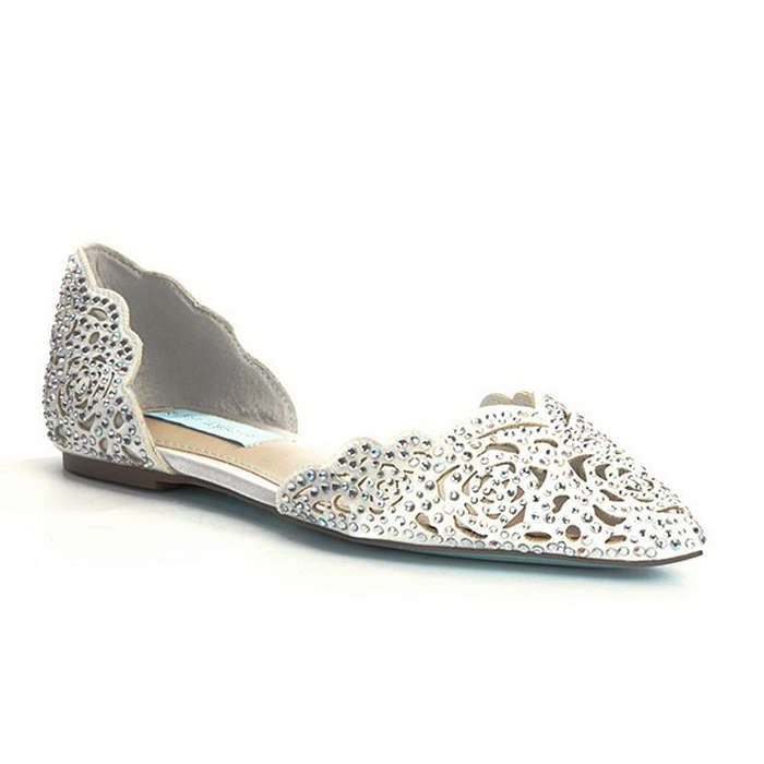 lucy embellished flats