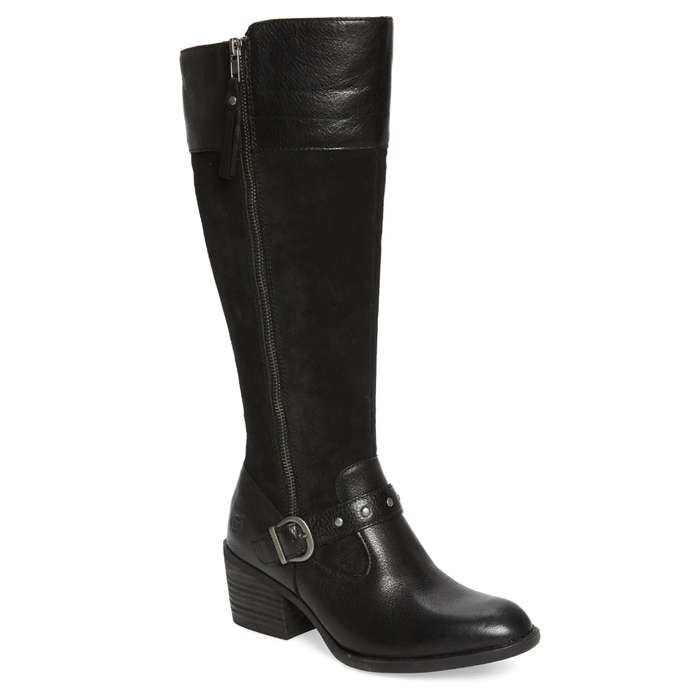 long black boots wide calf
