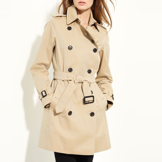 Burberry London Cotton Trench Coat | Rank & Style