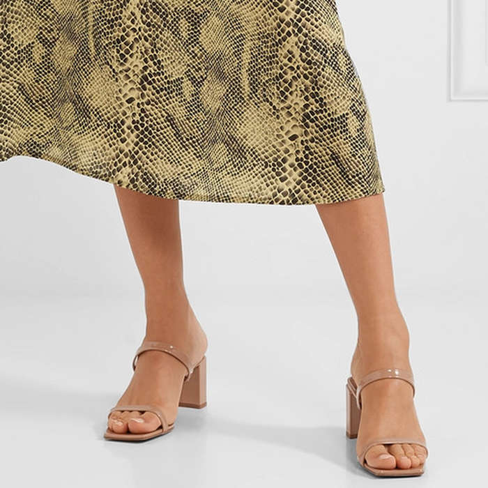 dolce vita isala 3 croc textured slide sandal