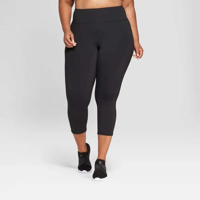 workout leggings with pockets plus size