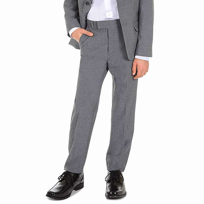 boys grey dress pants