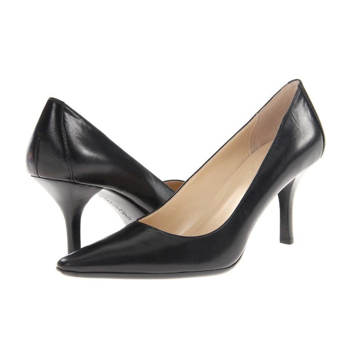 75% off Calvin Klein Shoes - Calvin Klein Dolly pump snakeskin ...