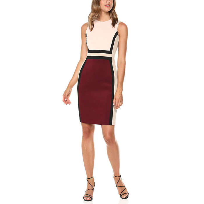 sheath dress for pear shaped
