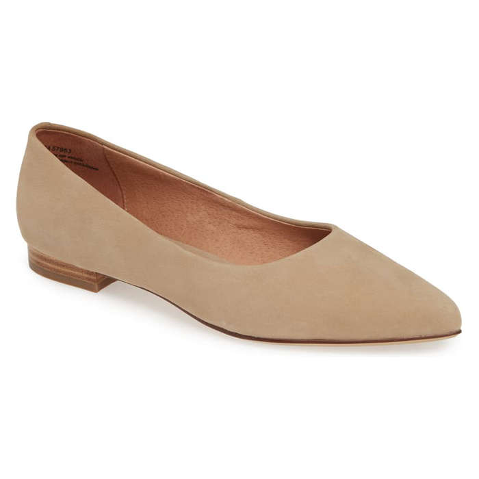pointed toe dress flats