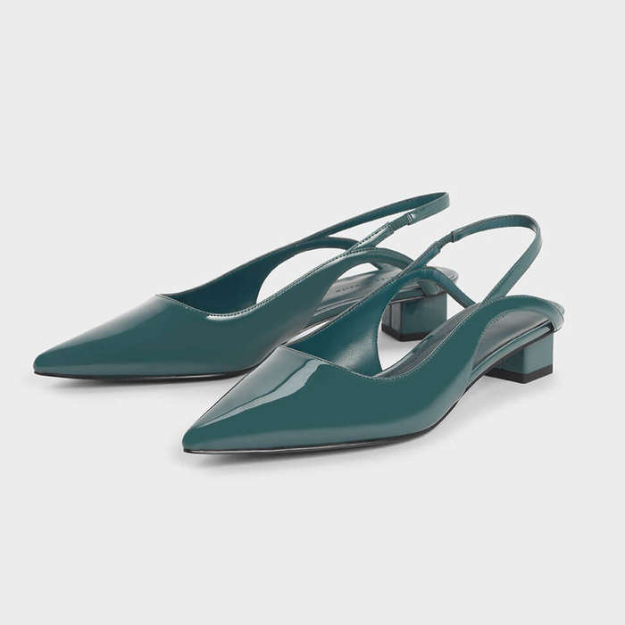 comfortable slingback flats