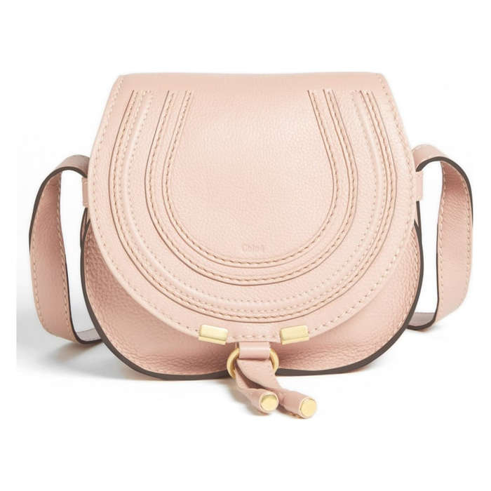 Chloé Mini Marcie Leather Crossbody Bag