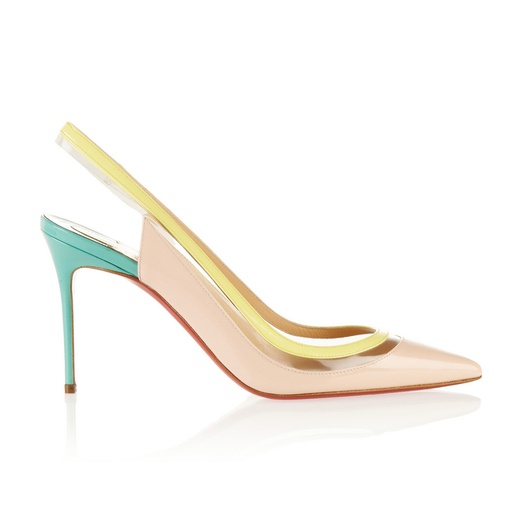 christian louboutin patent leather and pvc pumps christian louboutin patent leather and pvc pumps