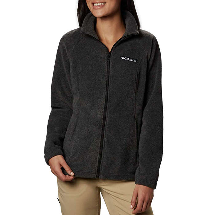 warmest fleece jacket women's