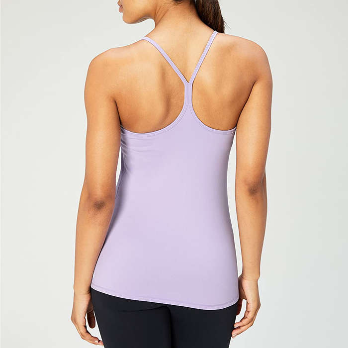 workout tops with built in bra