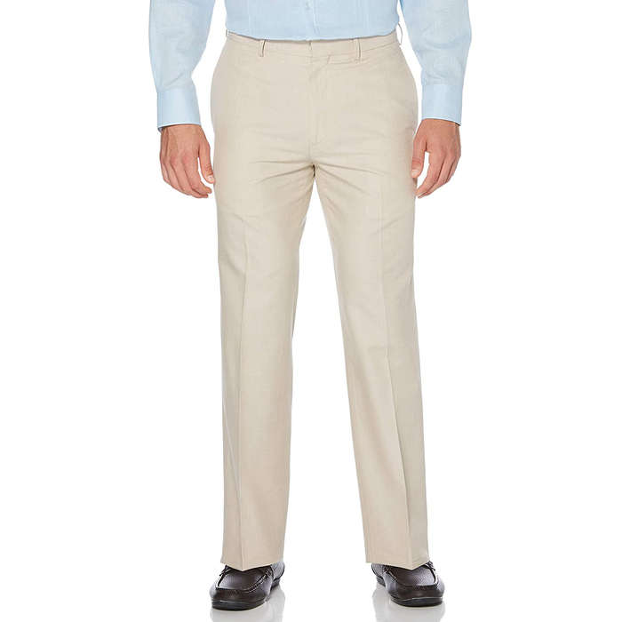 khaki linen pants mens