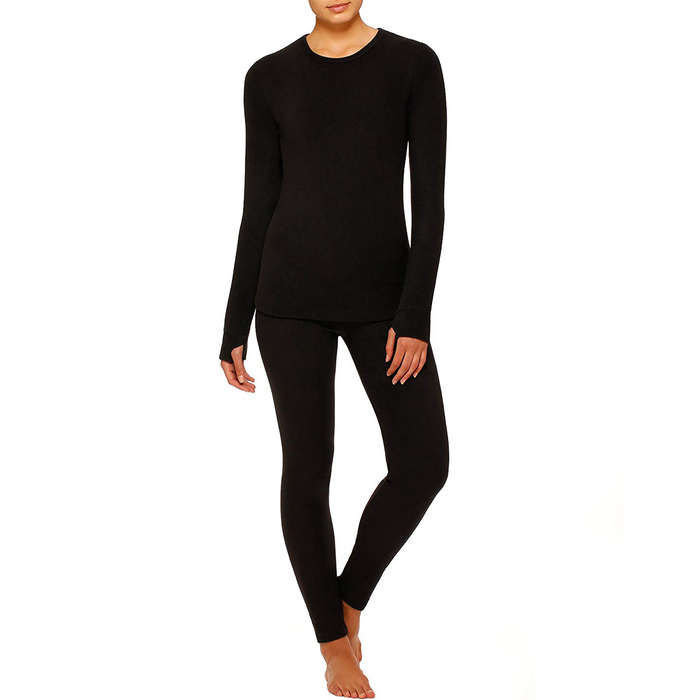 warmest long underwear women's