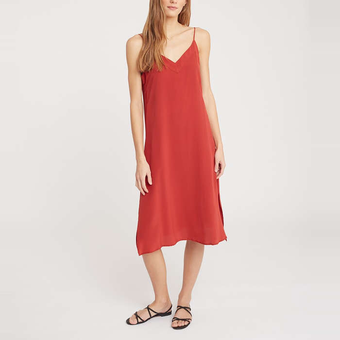 best silk slip dresses