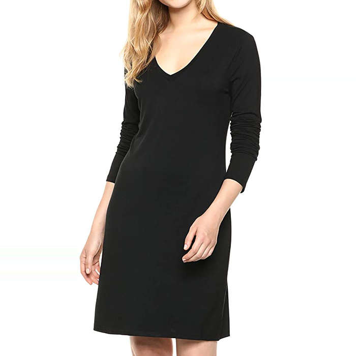 long jersey t shirt dress