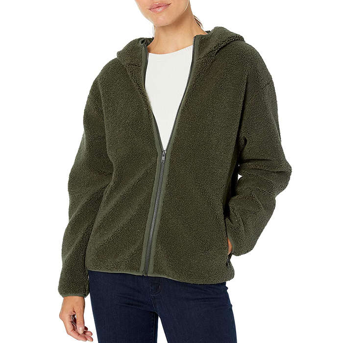 warmest fleece jacket women's