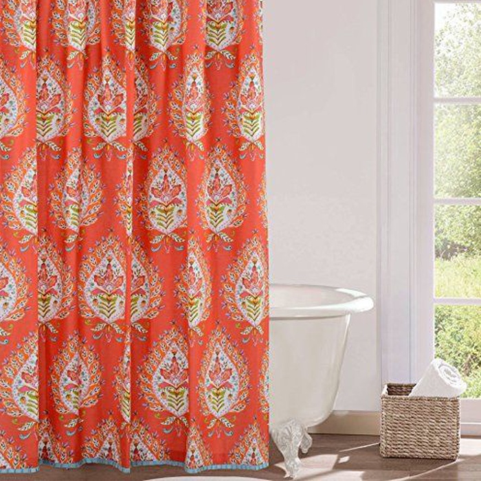 Top 10 Shower Curtains Rank Style, Saskia Pomeroy Shower Curtain