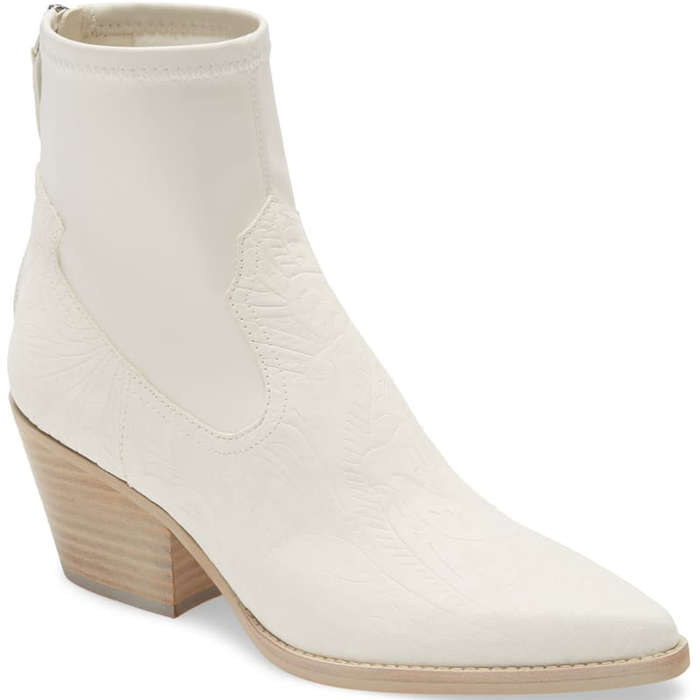 comfortable white boots