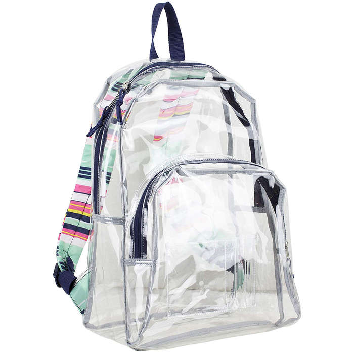 nike clear backpacks for school