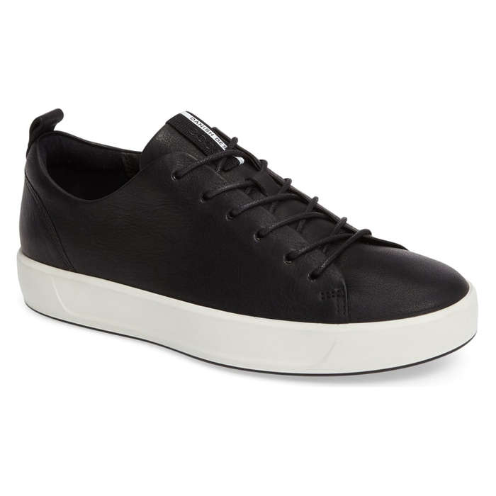 leather casual sneakers