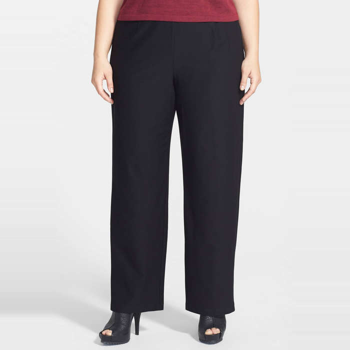 flattering pants for plus size