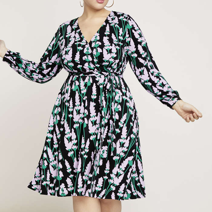 Top 10 Plus Size Wrap Dresses | Rank ...